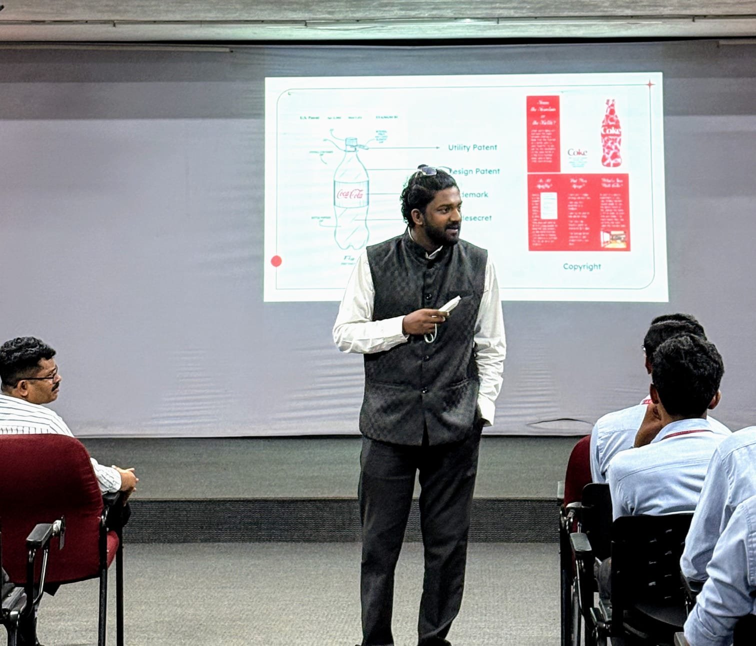 Guest talk on Copyright in Music.